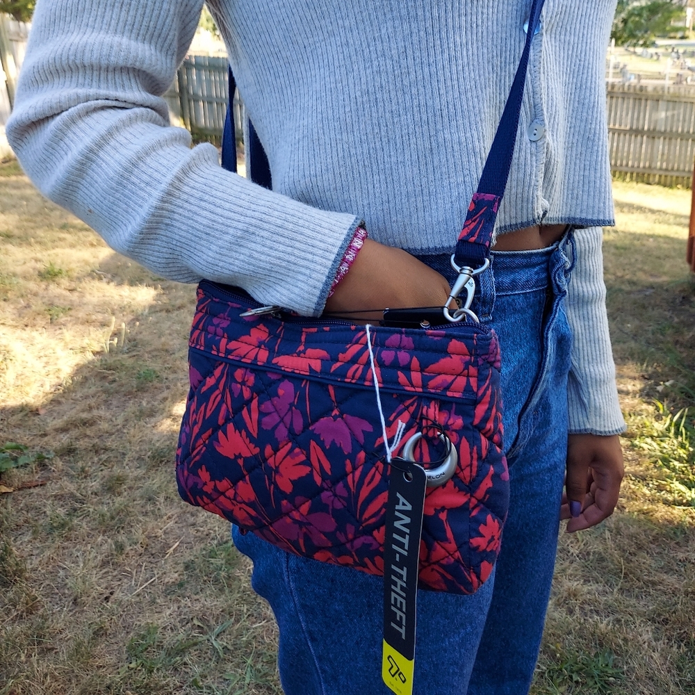 Quilted Colorful Small/Medium Travelon Crossbody